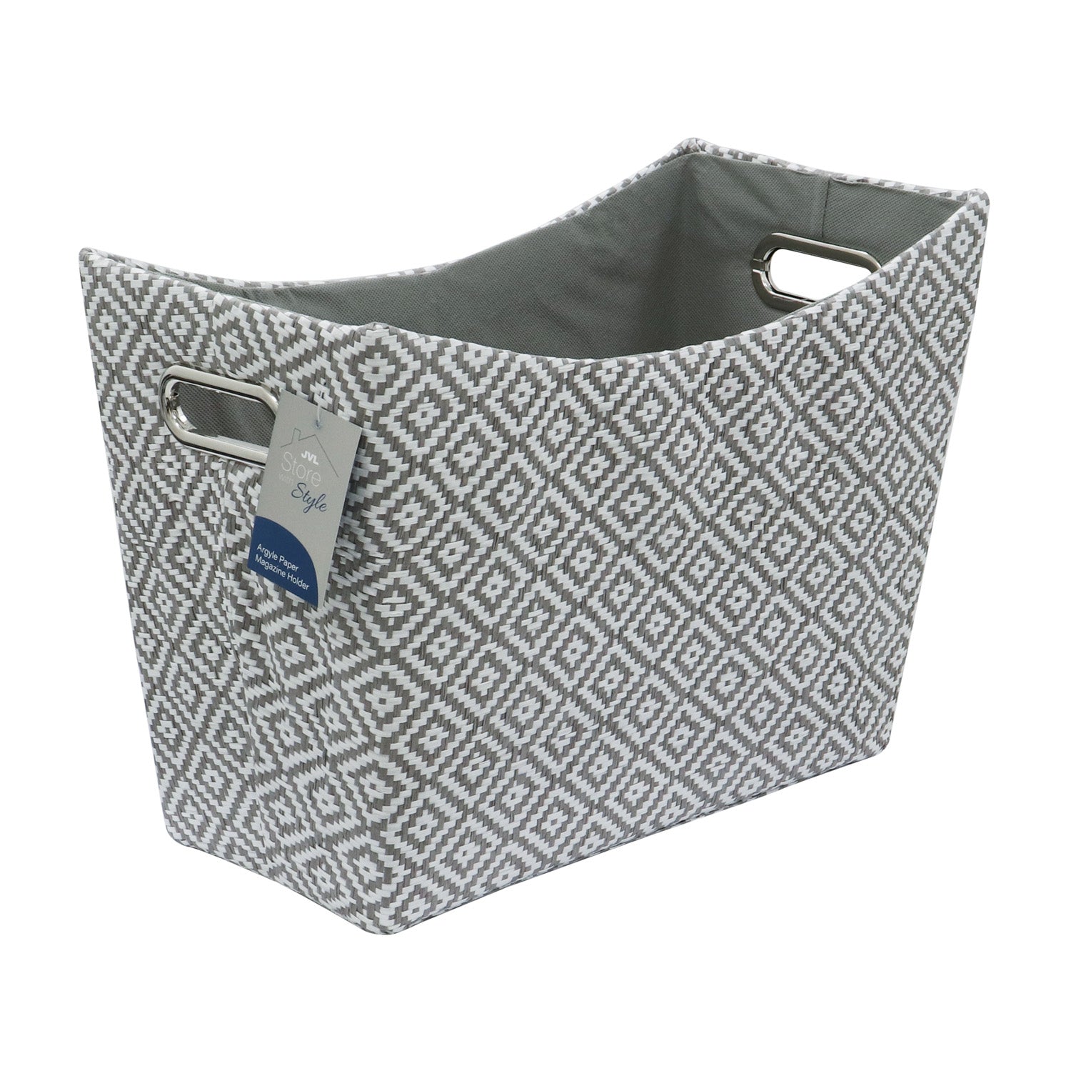Argyle Paper Magazine Holder