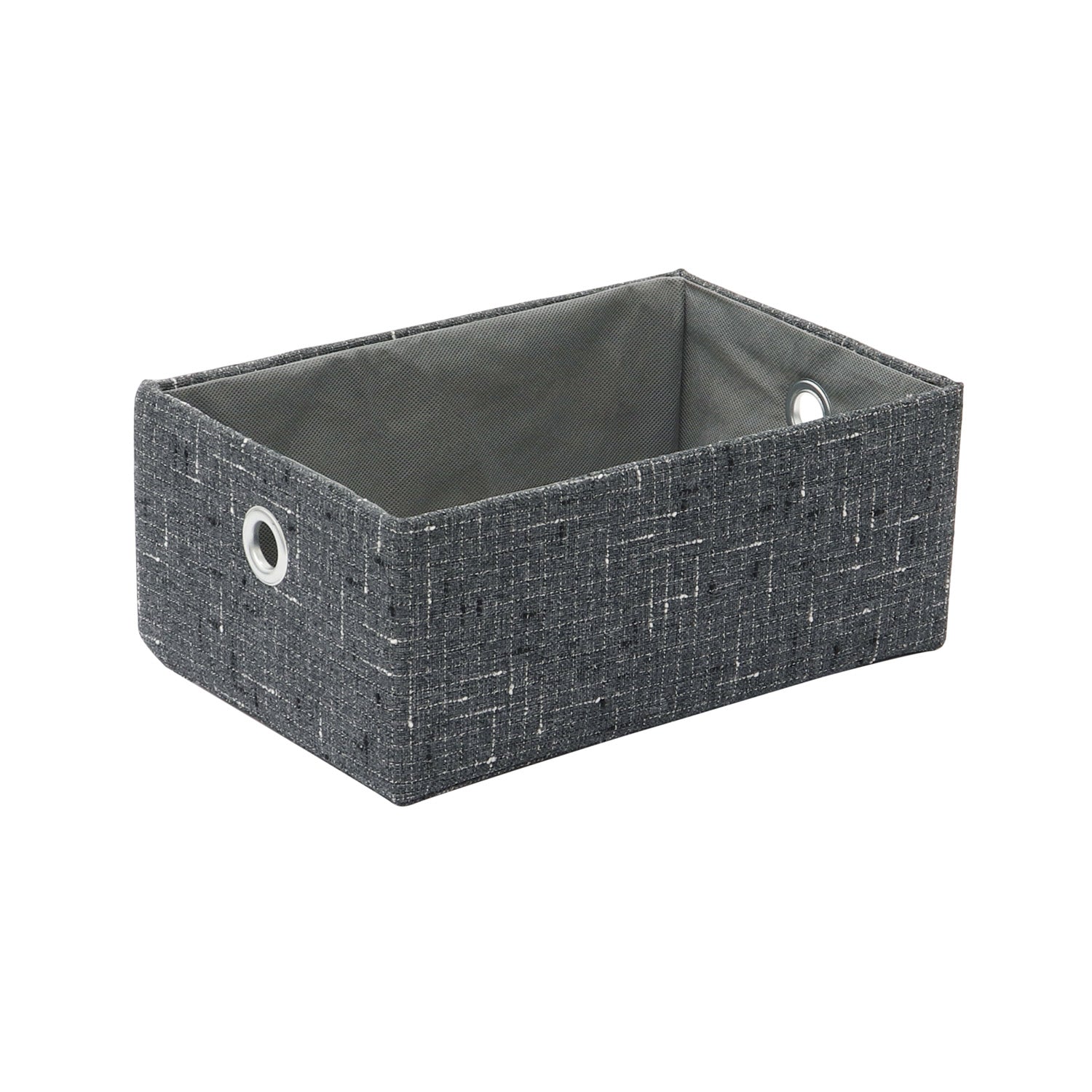 Shadow Set of 3 Rectangular Fabric Storage Baskets