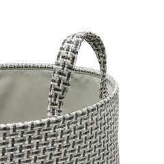 Silva Set of 3 Round Fabric Storage Baskets
