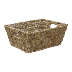 Set of 2 Seagrass Rectangular Storage Basket