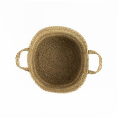 Palma Natural Round Storage Basket