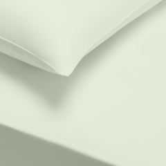 Bianca Green 400TC 100% Cotton Sateen Houswife Pillowcase Pair