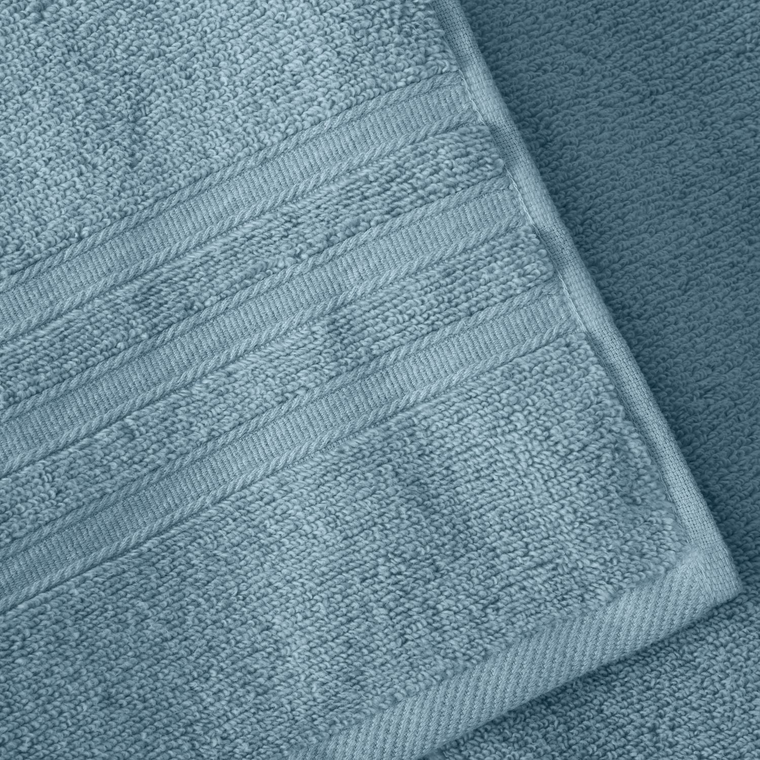 Catherine Lansfield Zero Twist Blue Cotton 6 Piece Towel Bale Set