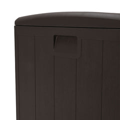 Brown Outdoor 400L Garden Storage Box