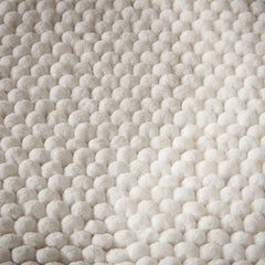 Bianca Aspen White Bobble Bath Runner