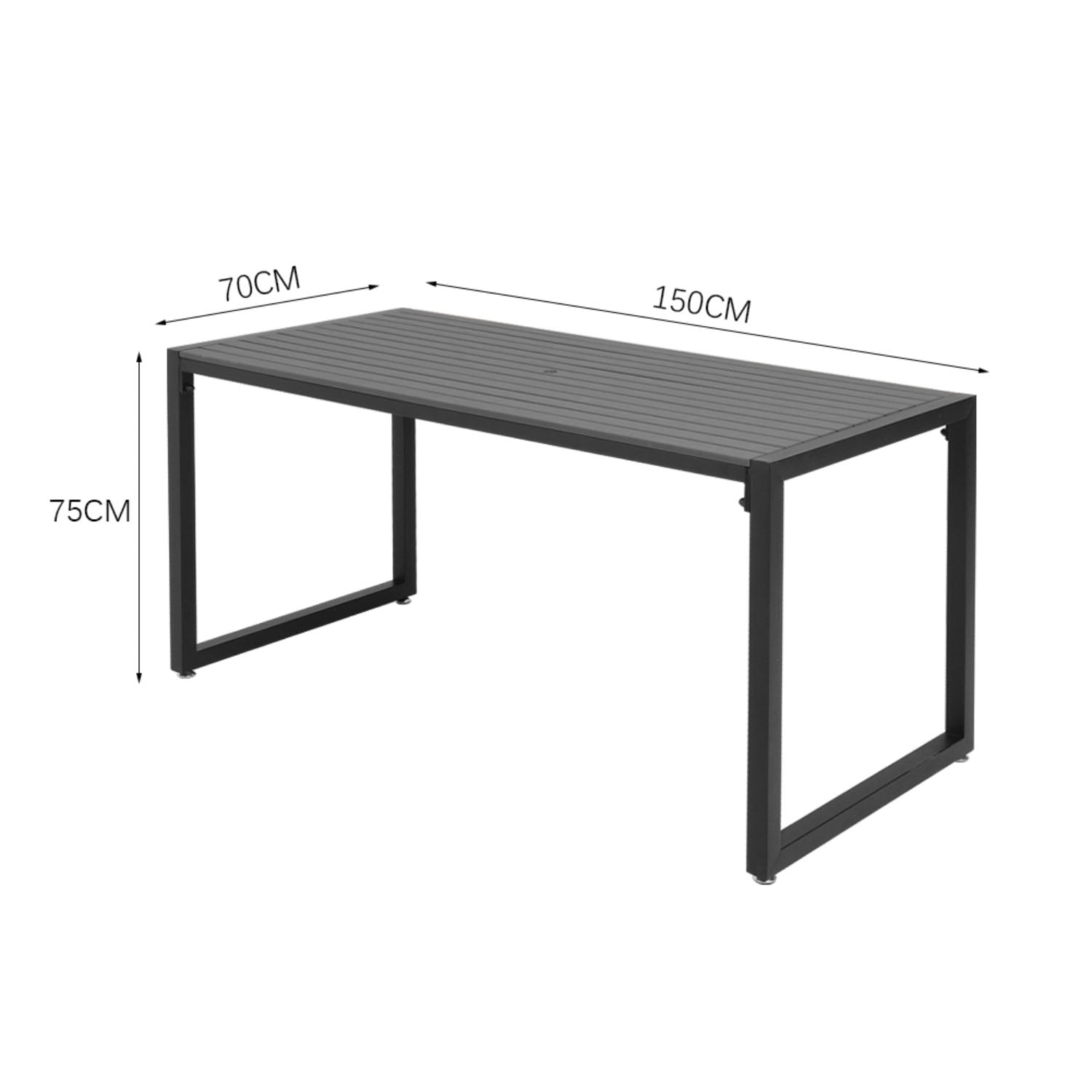 6 Seater Dining Table and Bench Set