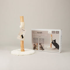 Scruffs Rockies Cream Cat Scratching Tree