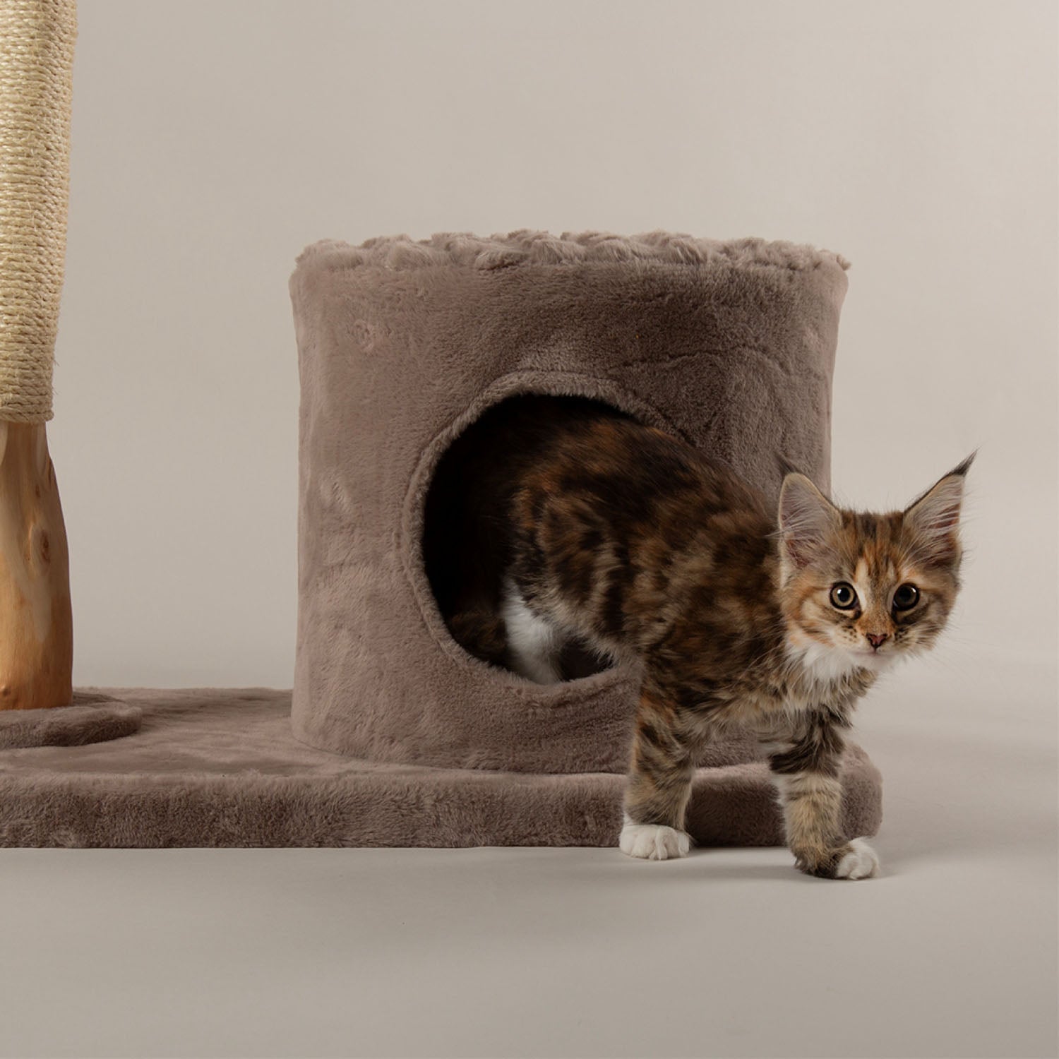 Scruffs Pyrenees Taupe Cat Scratching Tree