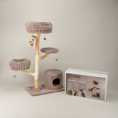 Scruffs Pyrenees Taupe Cat Scratching Tree