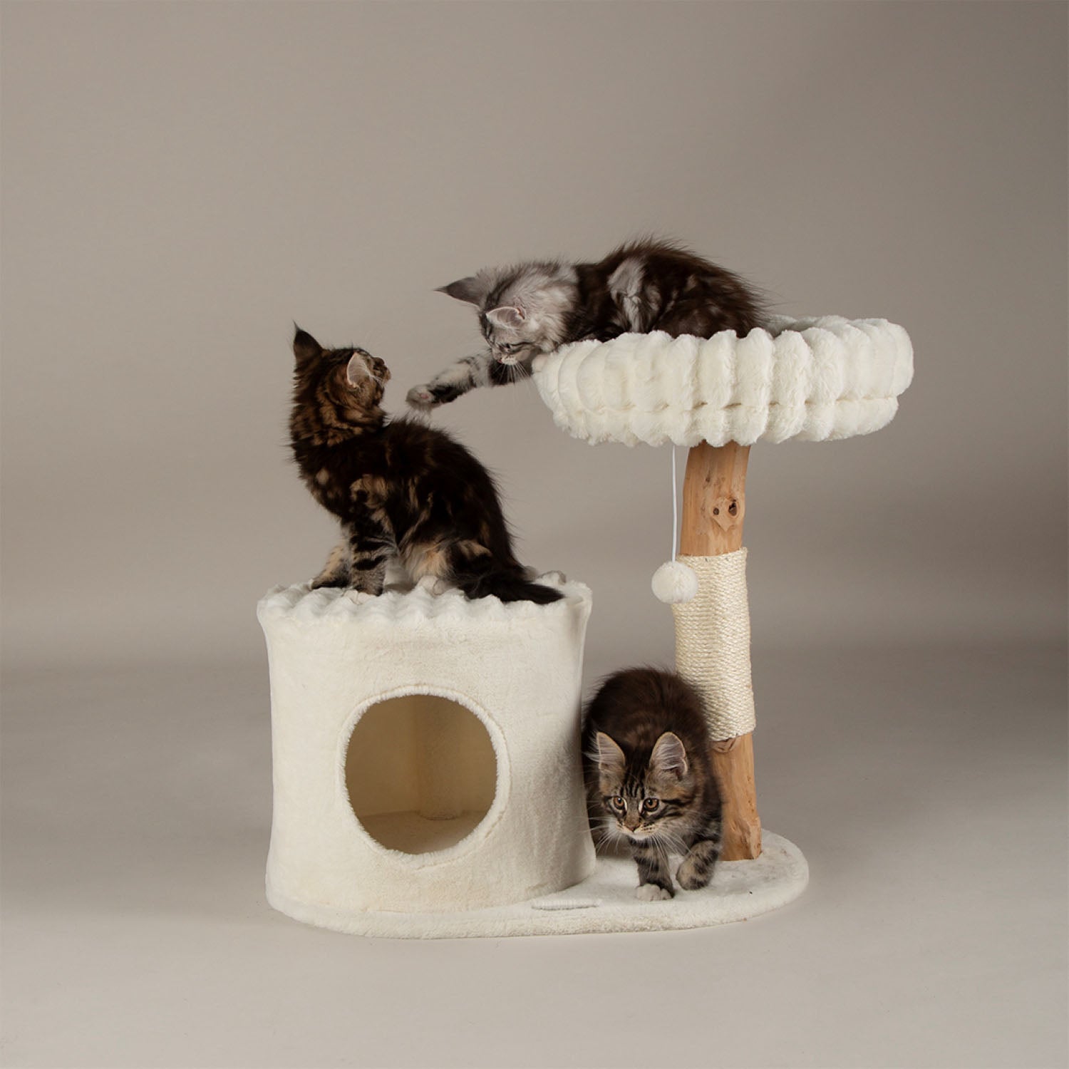 Scruffs Himalayas Cream Cat Scratching Tree