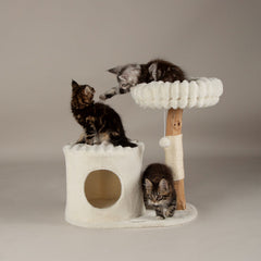 Scruffs Himalayas Cream Cat Scratching Tree