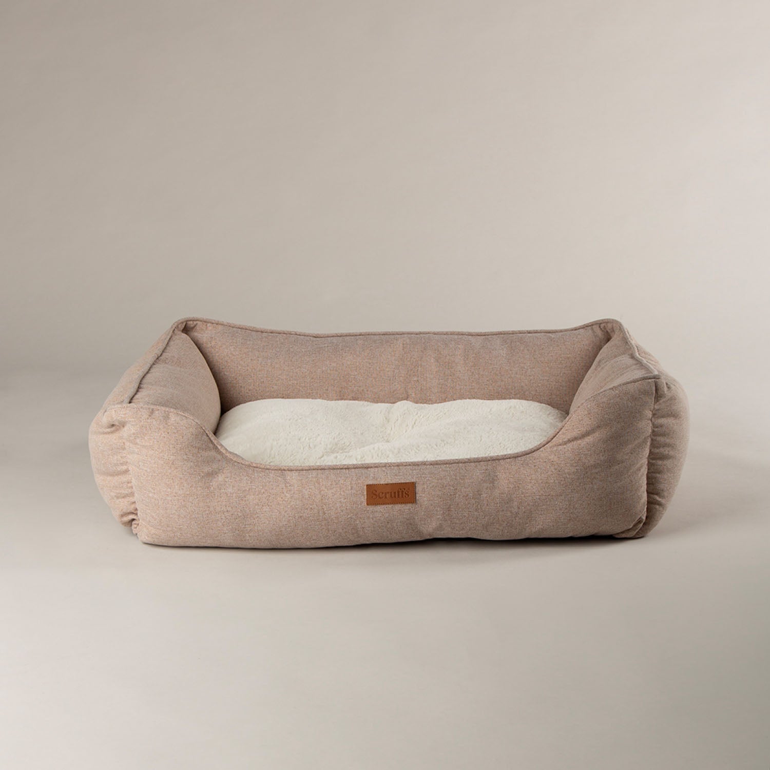 Scruffs Harmony Tan Dog Box Bed