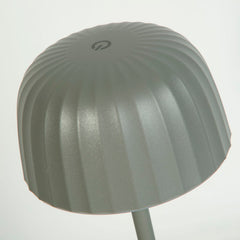 Grey Pearl Sleek Rechargeable Portable Outdoor Table Lamp