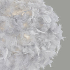 Grey Feather Pendant Shade