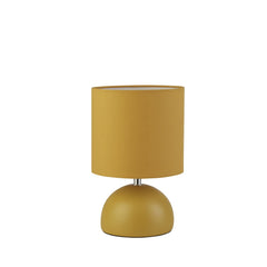 Ochre Ceramic Table Lamp