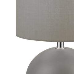 Grey Ceramic Table Lamp