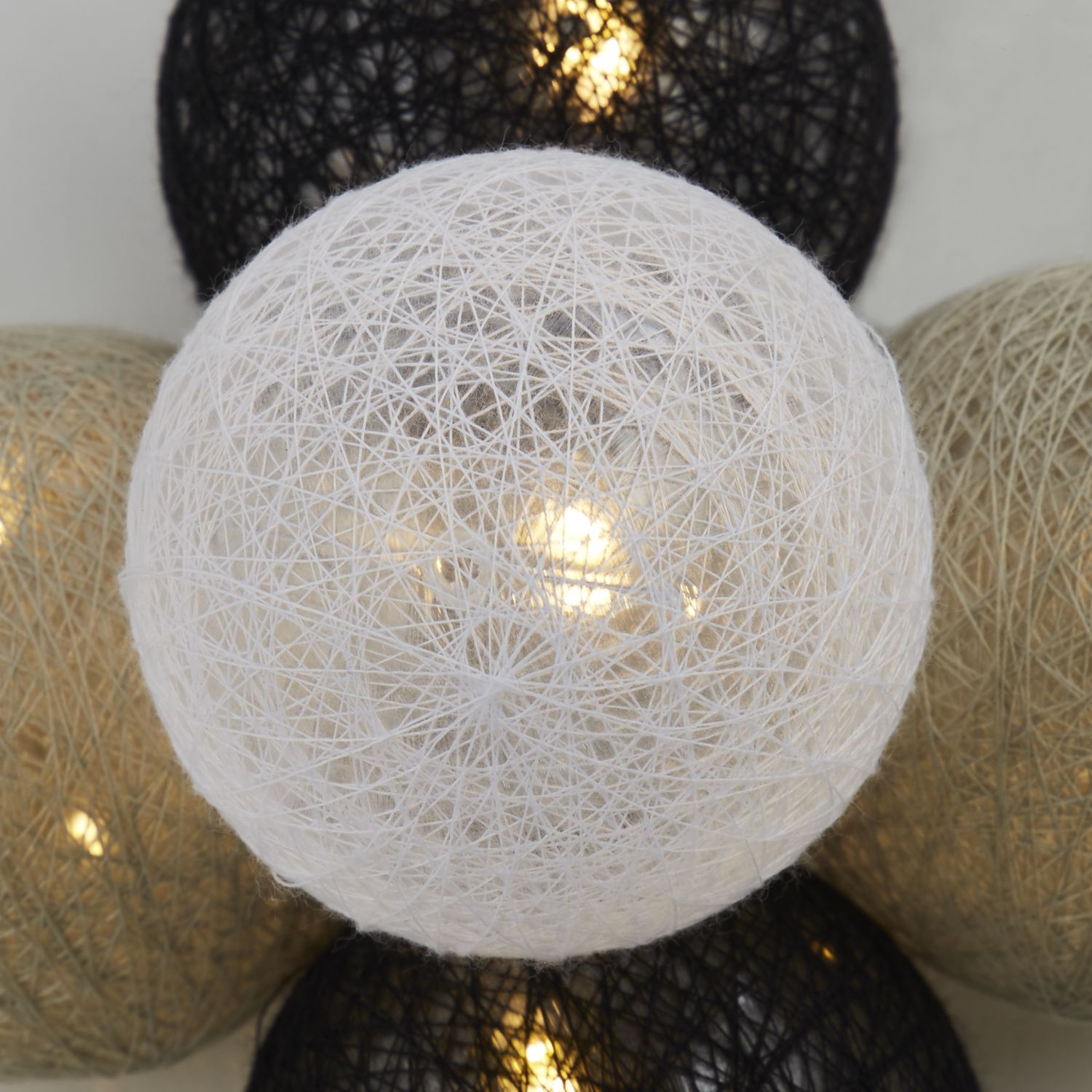 Cotton Shades String Lights