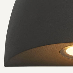 Domed LED Outdoor Wall Light