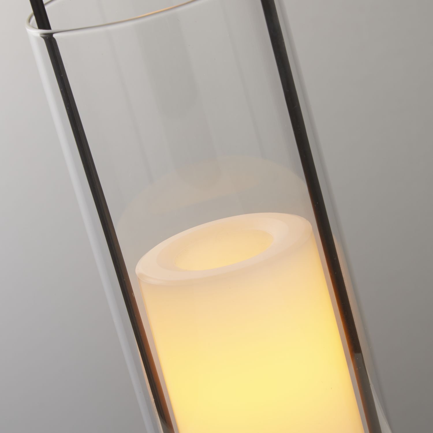 Outdoor Solar Glass Lantern