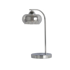 Smoked Glass Beads Table Lamp