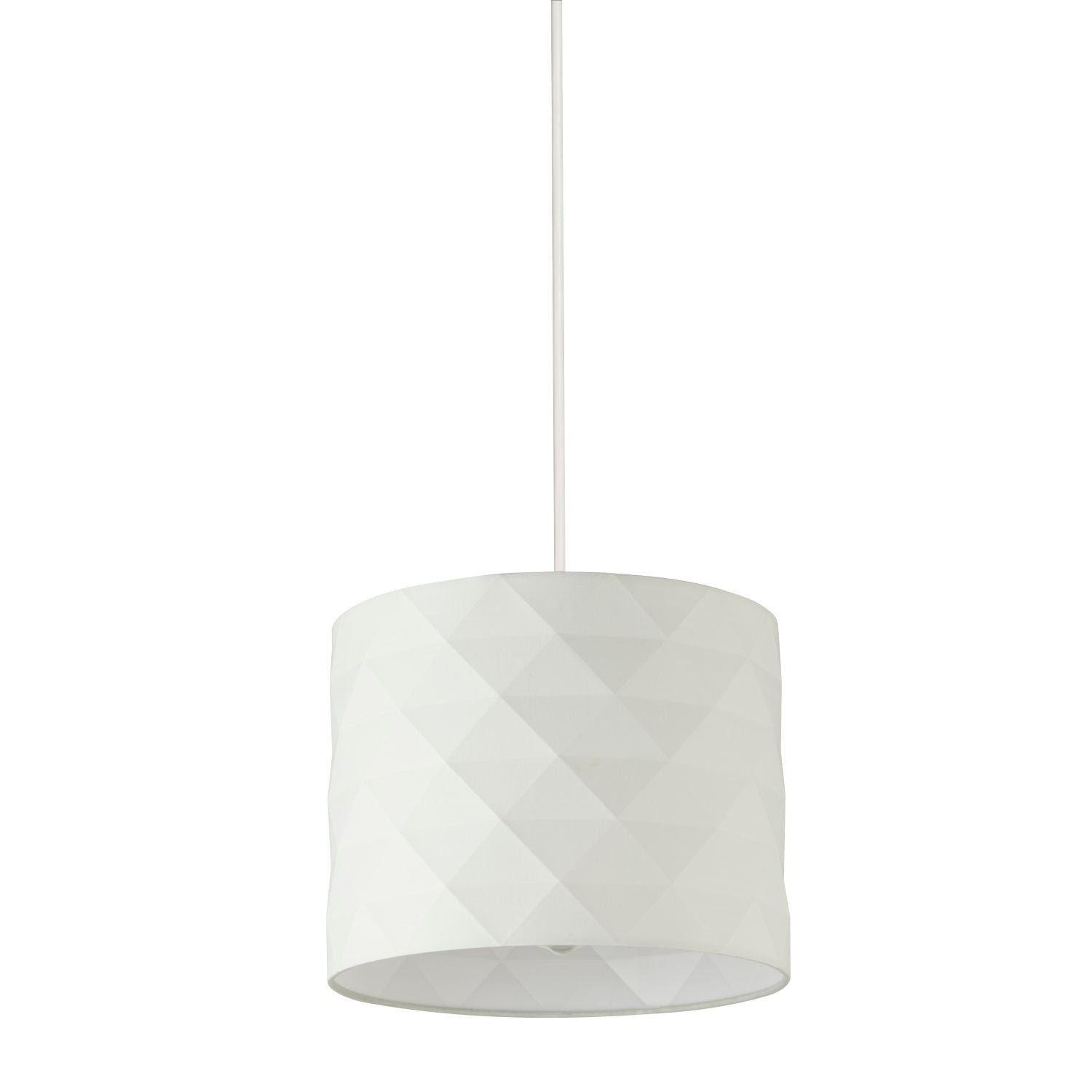 Geo White Light Shade