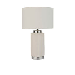 Ceramic & Chrome Table Lamp