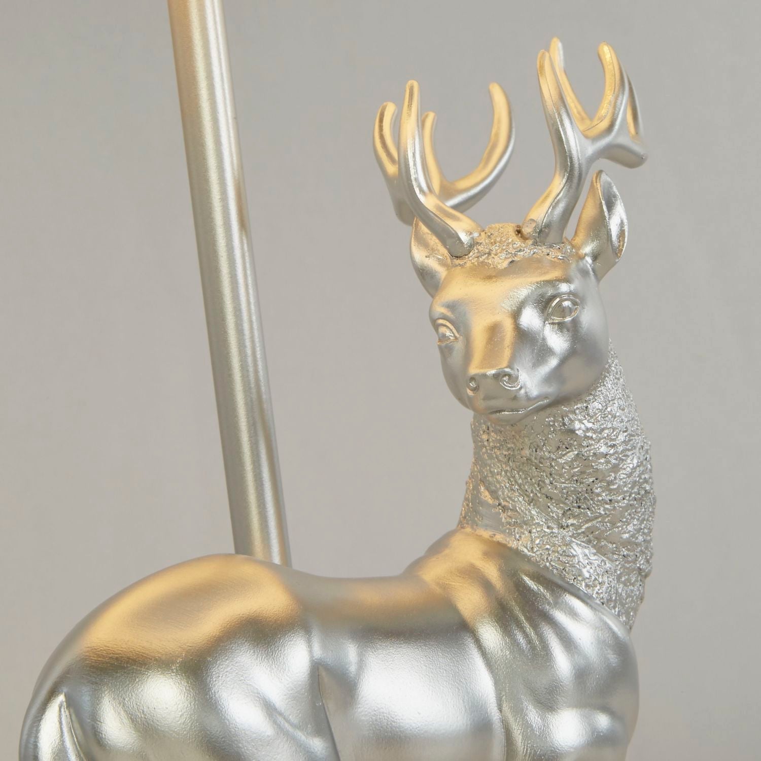 Silver Stag Table Lamp
