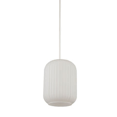 Flute Frosted Ribbed Acrylic Easy Fit Light Shade