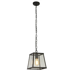 Harbour Lantern Black Pendant Light