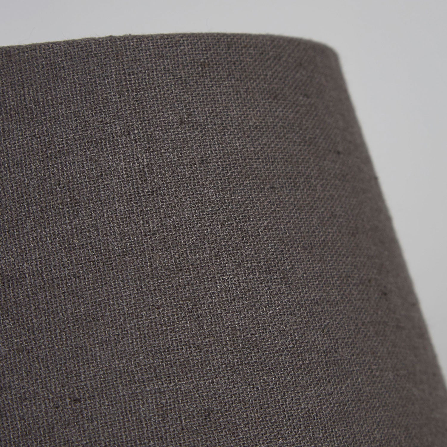 Oakfield Grey Linen Tapered Easy Fit Drum Shade