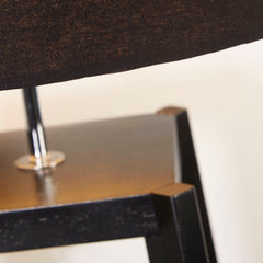 Tower Shelf Light Black Floor Lamp