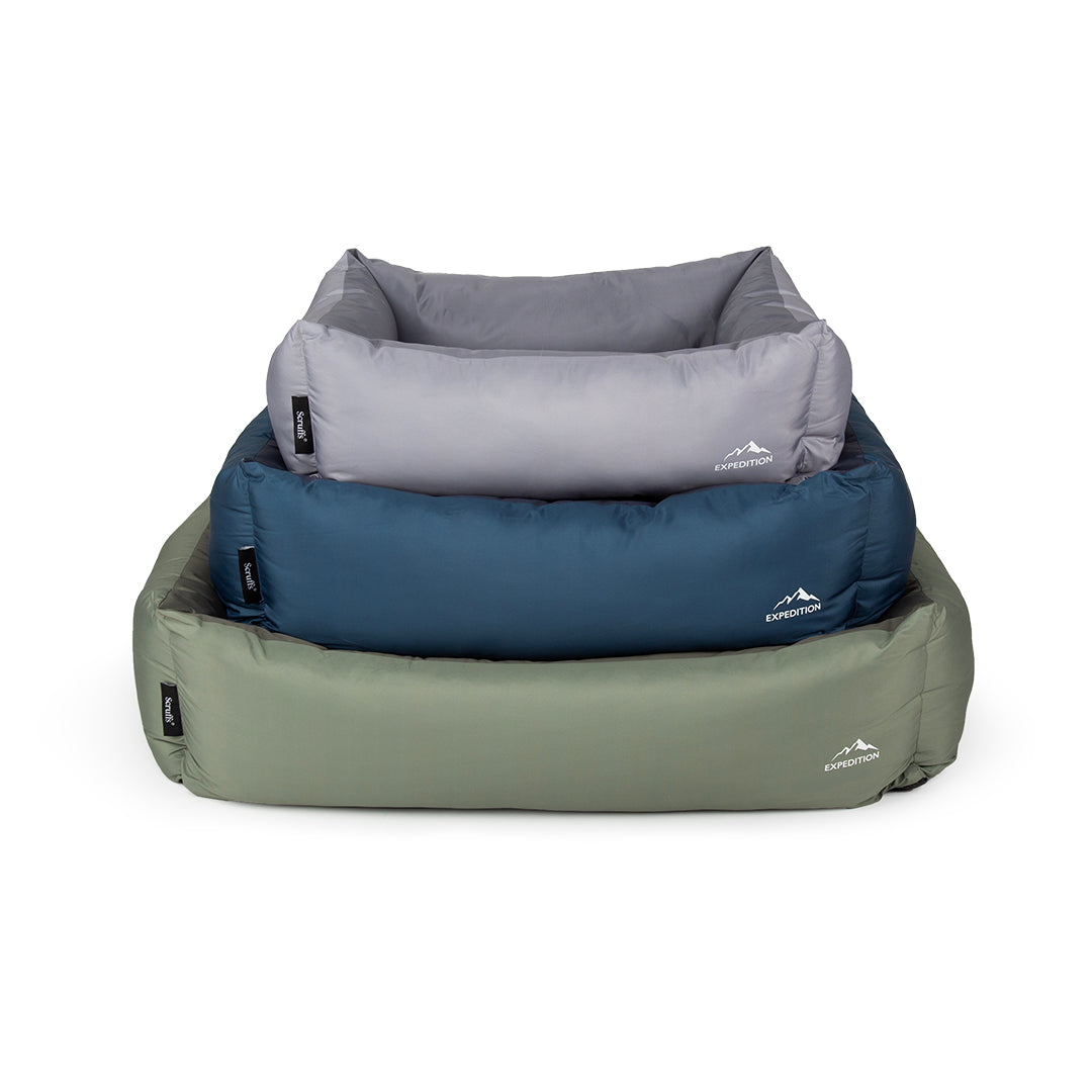 Scruffs Expedition  Storm Grey Dog Box Bed