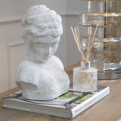 Stone Effect Woman's Head Icon