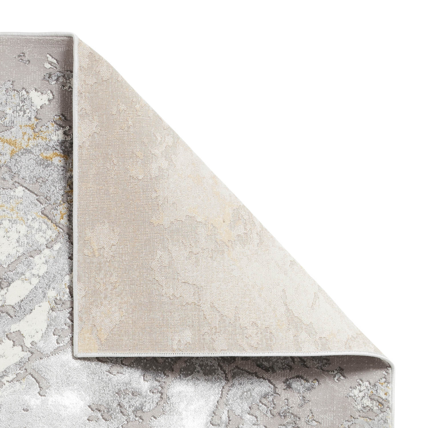 Apollo 2677 Grey/Gold Rug