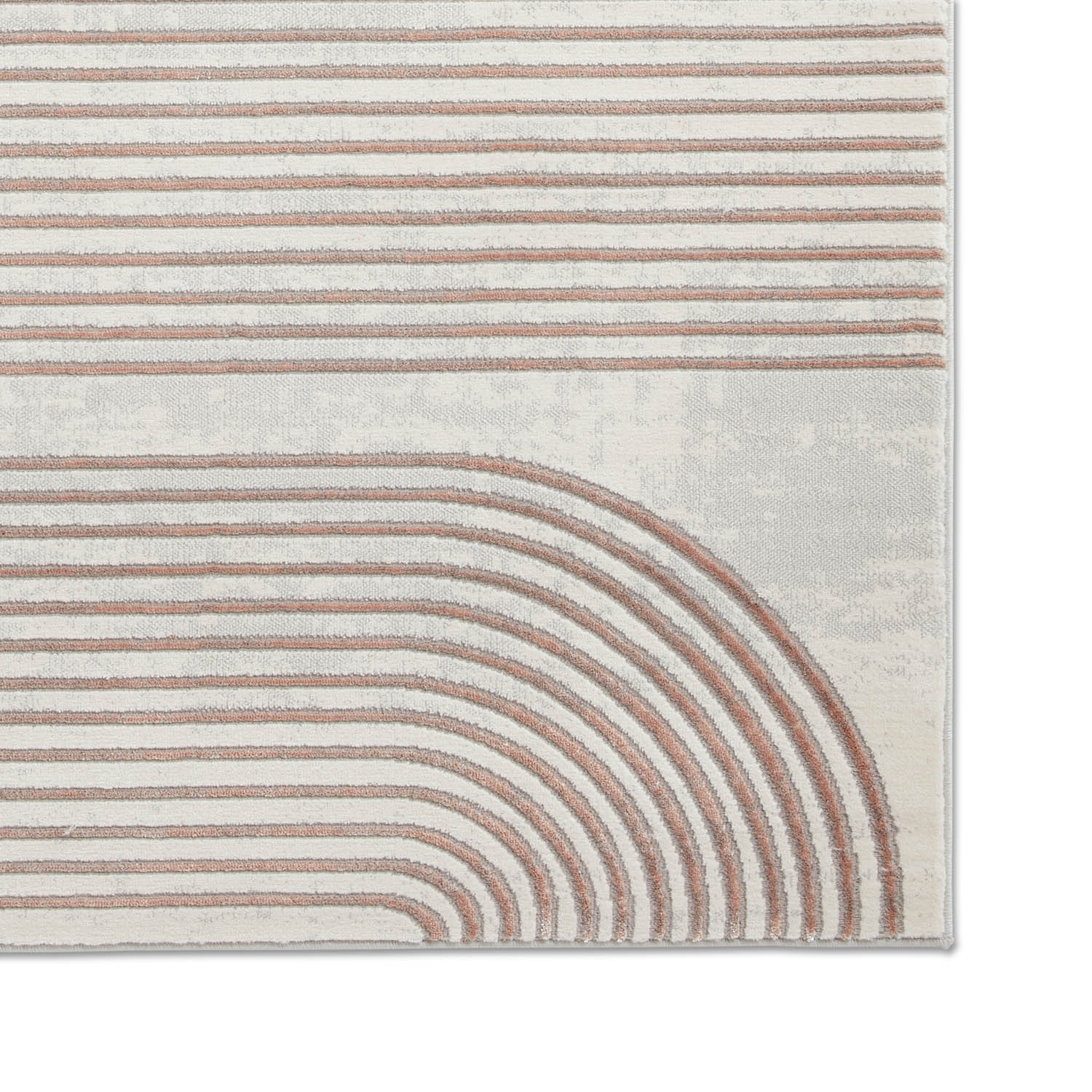 Apollo 2683 Grey/Rose Rug