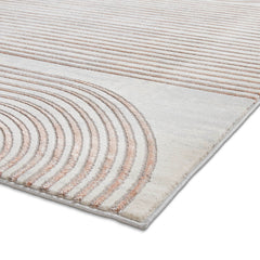 Apollo 2683 Grey/Rose Rug