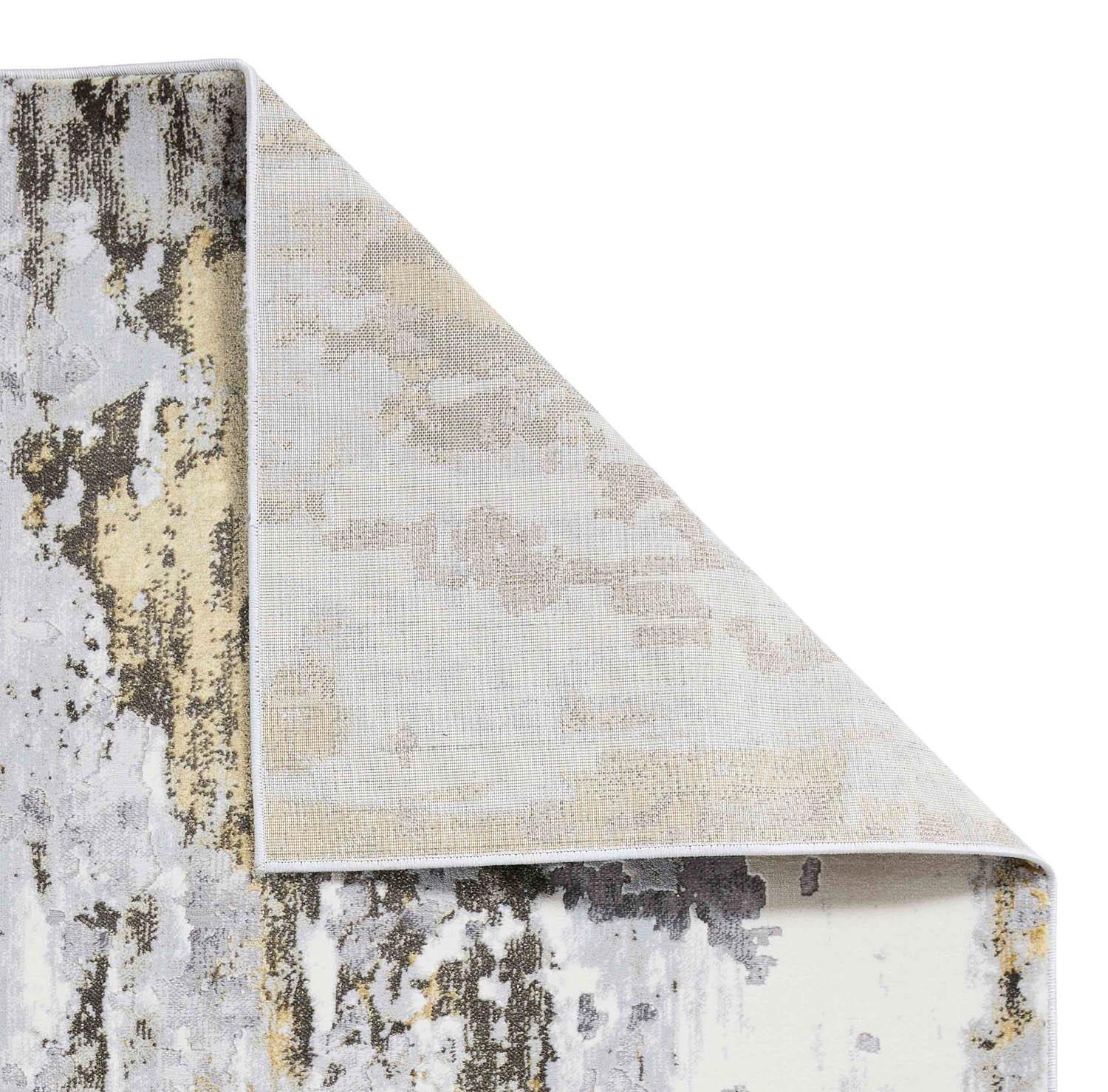 Apollo GR580 Grey/Gold Rug