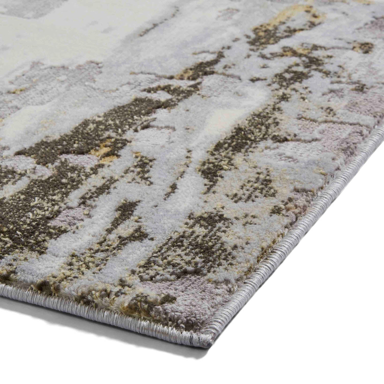 Apollo GR580 Grey/Gold Rug