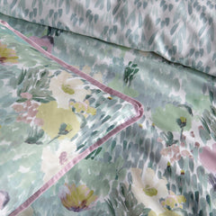 Abstract Floral Reversible 100% Cotton Duvet Set