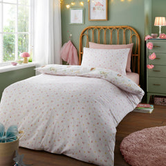 Summer Fairies Pink Kids Duvet Set