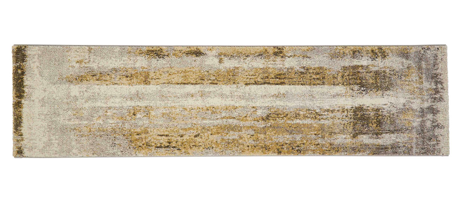 Brooklyn 8595 Ivory/Yellow Runner (60cm x 230cm)