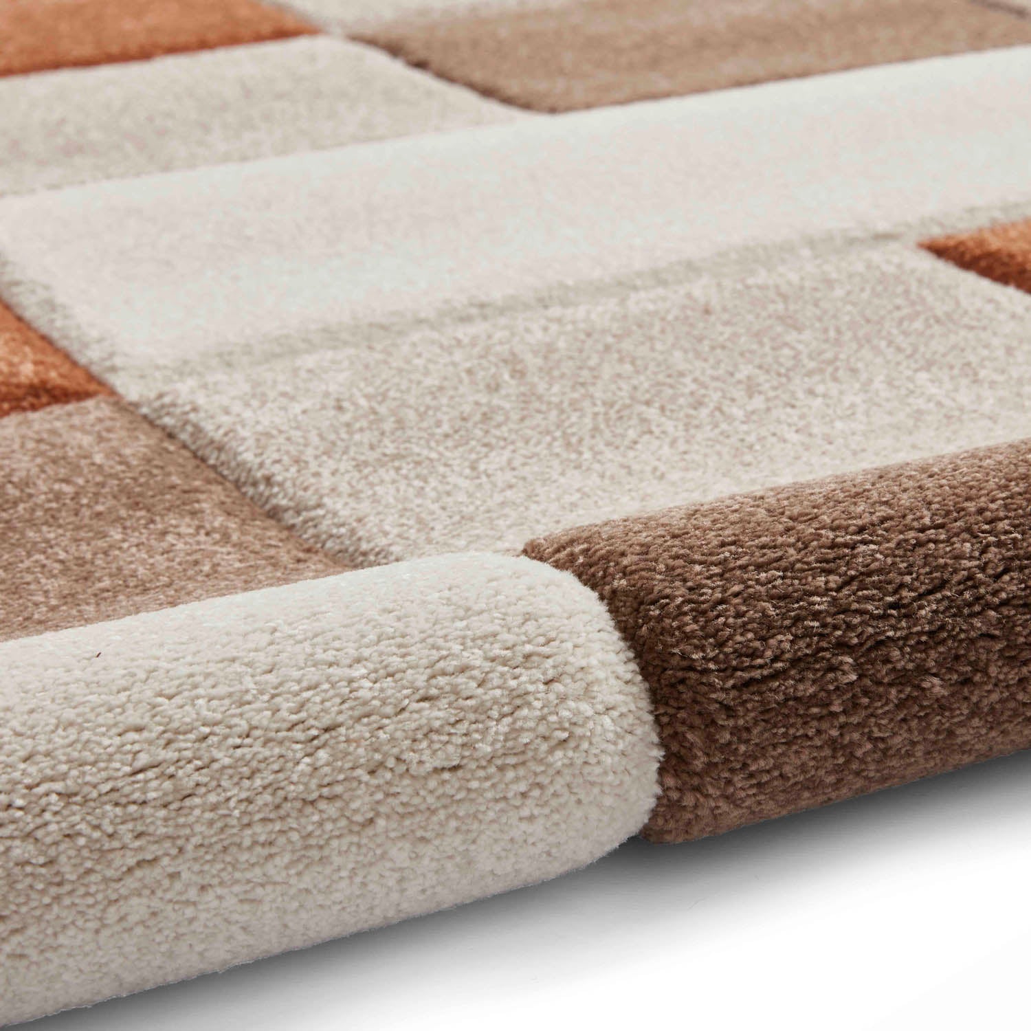 Brooklyn BRK04 Beige/Terracotta Rug