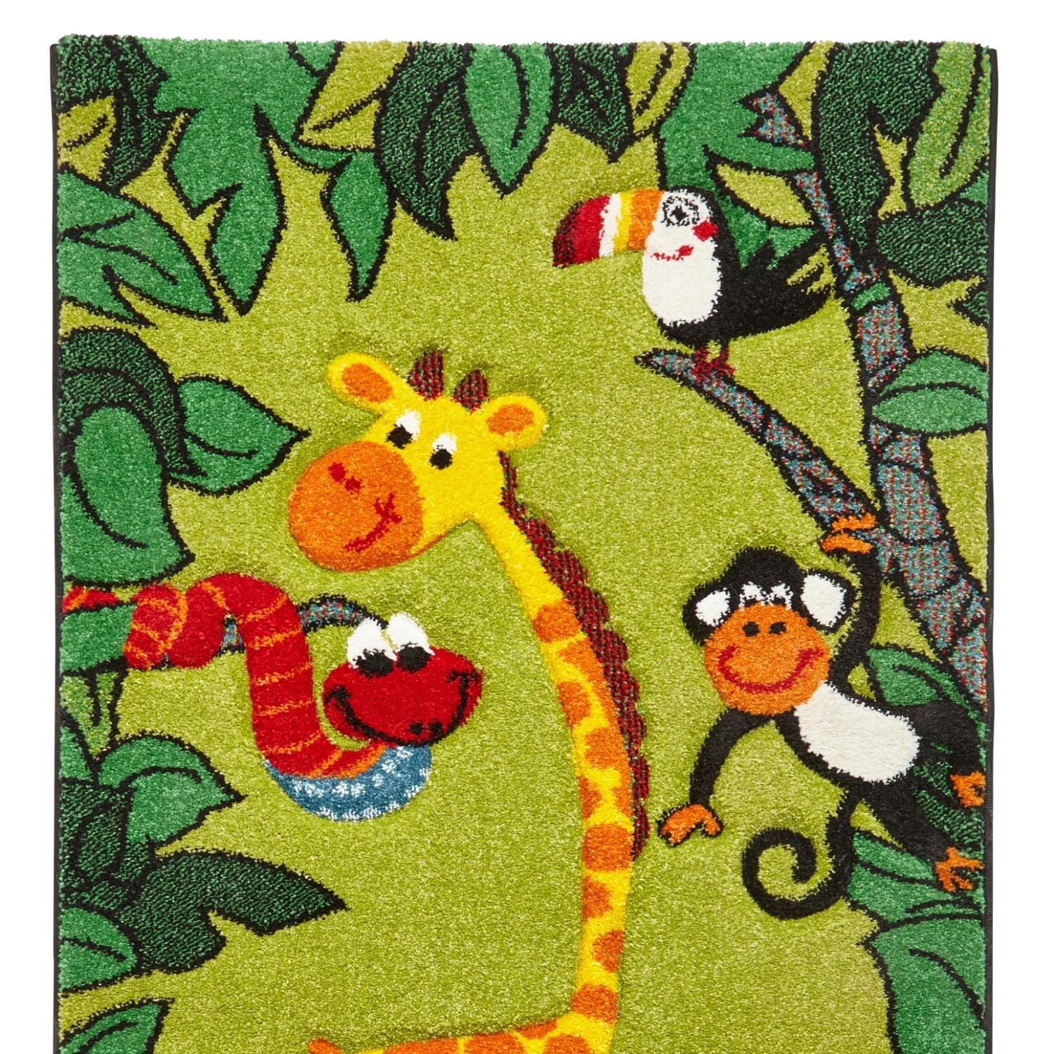 Brooklyn Jungle Green 53747 Kids Rug
