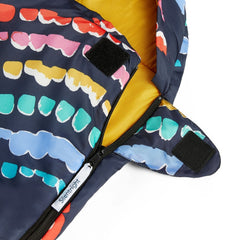 Silentnight Camping Collection Rainbow Print Kids Sleeping Bag