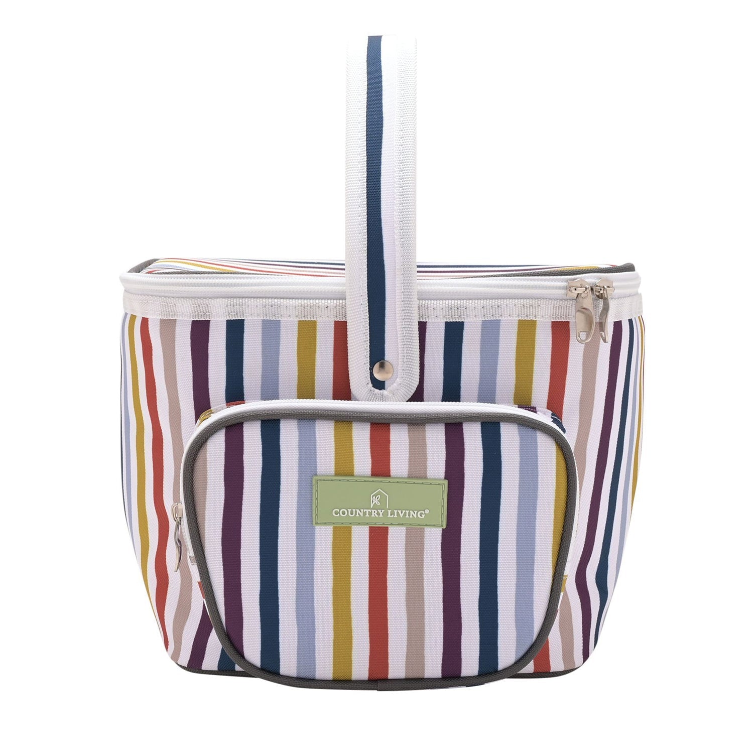 Country Living Striped Lunch Bag