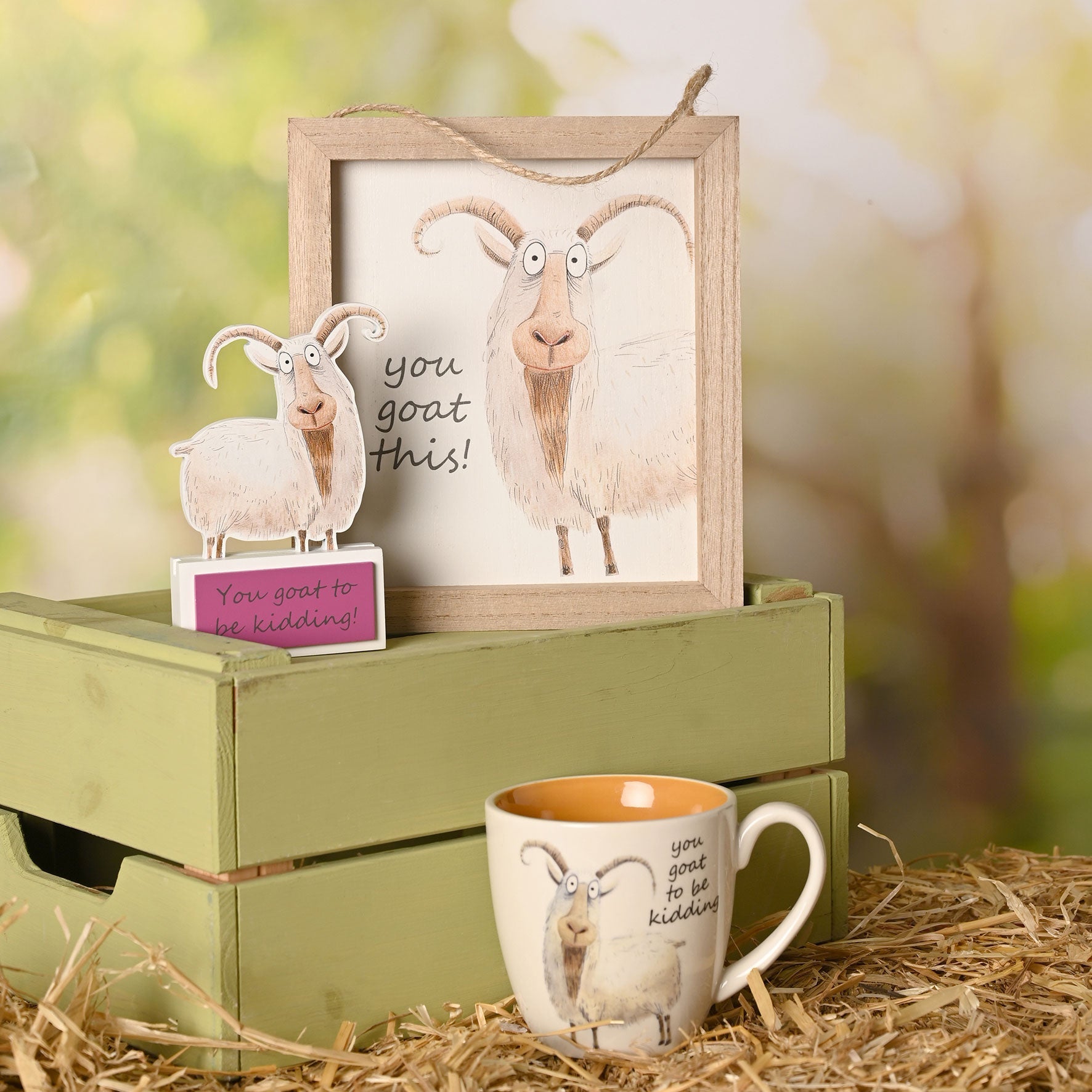 The Funny Farm Mug You Goat to be Kidding