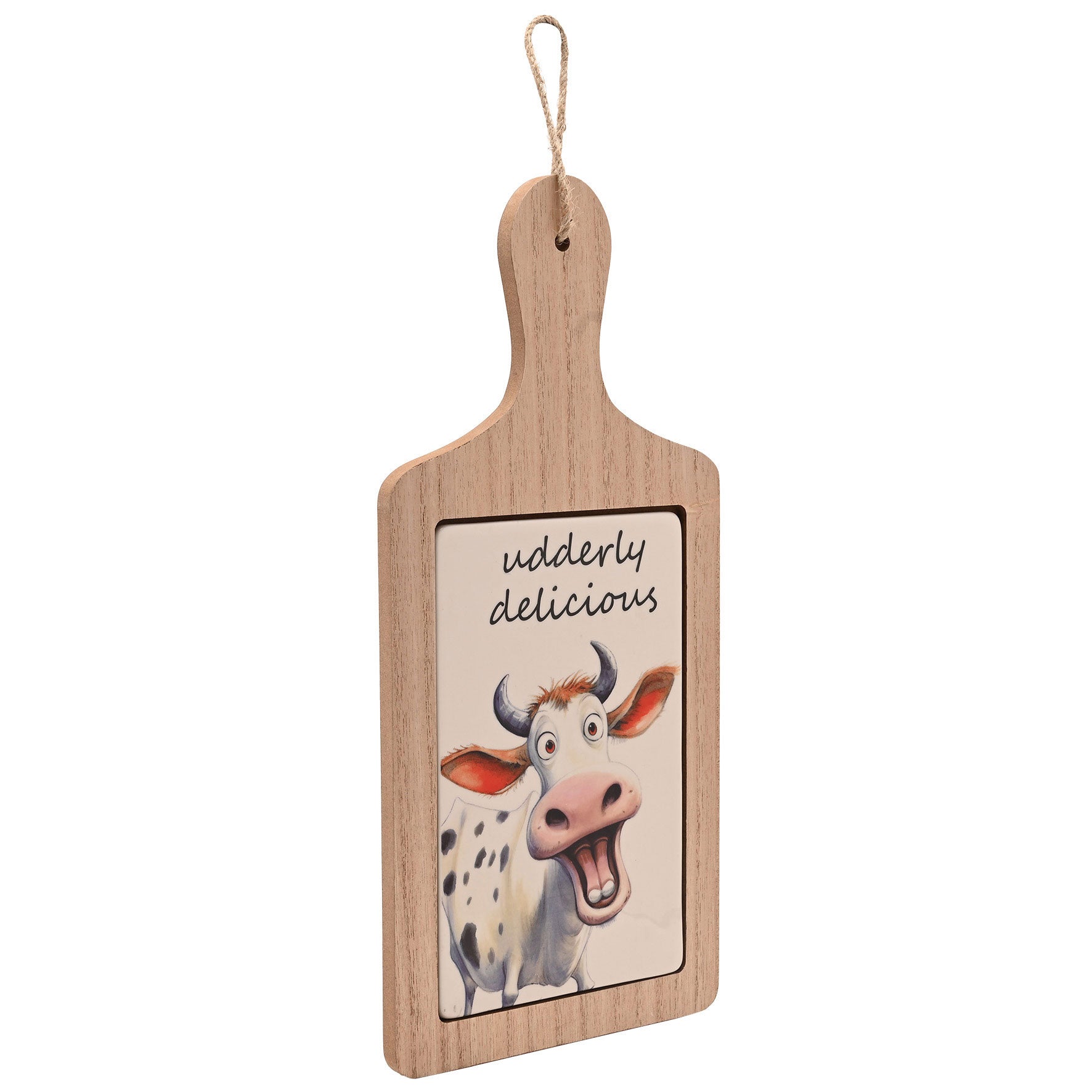The Funny Farm Serving Board Udderly Delicious