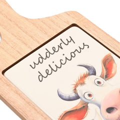 The Funny Farm Serving Board Udderly Delicious