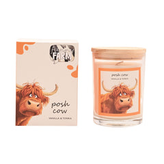 The Funny Farm Candle Posh Cow