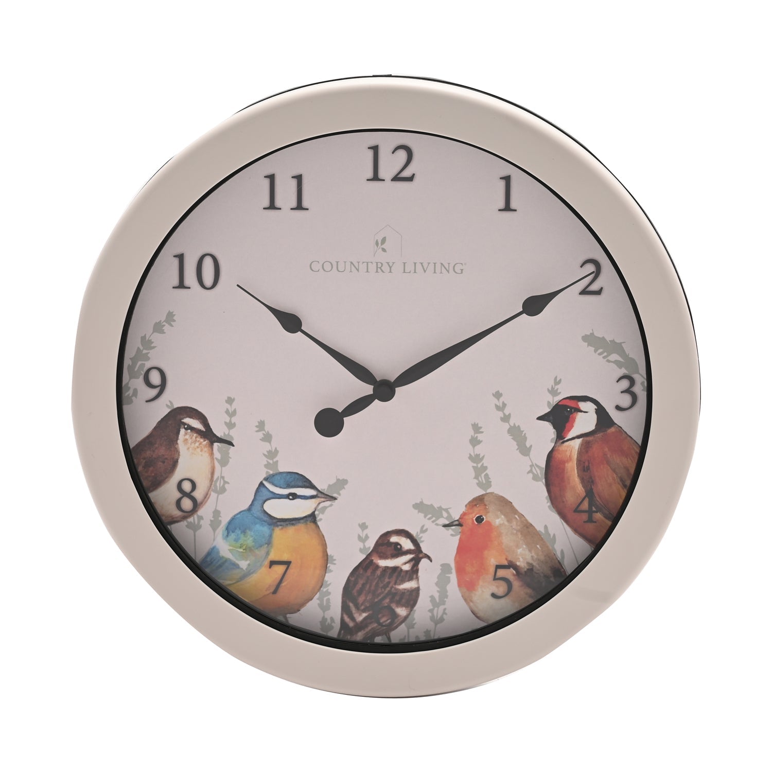 Garden Birds Outdoor Clock (21.5cm)